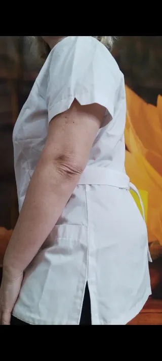 Casaca estética/masaje talla L