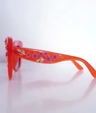 GAFAS PARA MUJER DETALLE FLORES