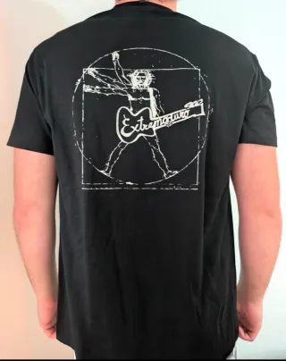 CAMISETA NEGRA - EXTREMODURO / MATERIAL - XL y más