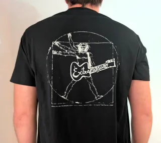 CAMISETA NEGRA - EXTREMODURO / MATERIAL - XL y más