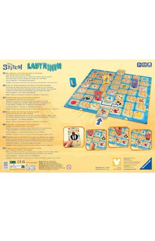 Juego de mesa Disney Stitch Labyrinth