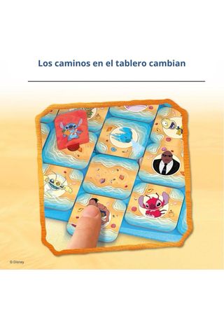 Juego de mesa Disney Stitch Labyrinth