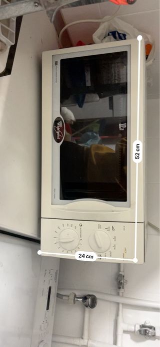 Microondas Whirlpool compacto