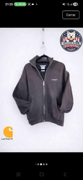 Chaqueta Carhartt Vintage Marrón Talla XL