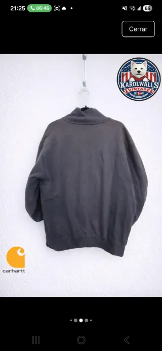 Chaqueta Carhartt Vintage Marrón Talla XL