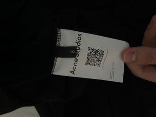 Sudadera Acne Studios Stockholm 1996 Negra