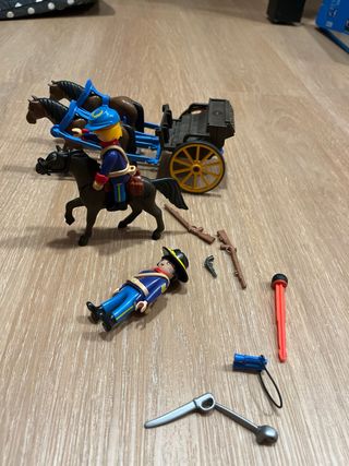 Playmobil Western 5249 Cañón y Soldados