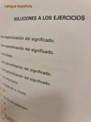 LENGUA ESPAÑOLA. UNED