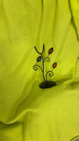 Decoración hogar árbol metal hojas colores