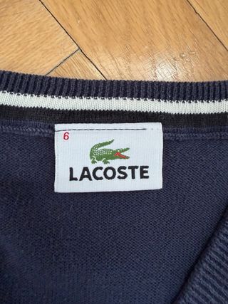 Jersey Lacoste Azul Marino Talla L