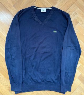 Jersey Lacoste Azul Marino Talla L