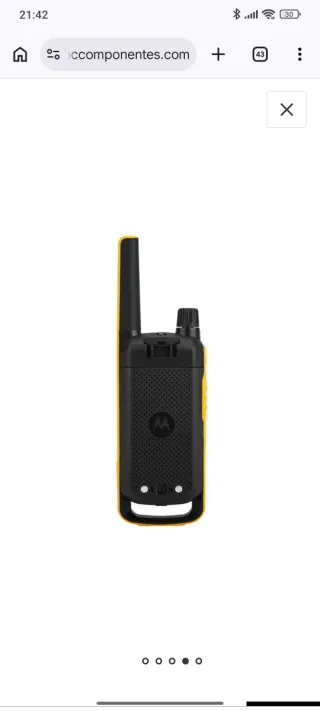 Walkies Motorola XT180 (Coppia)
