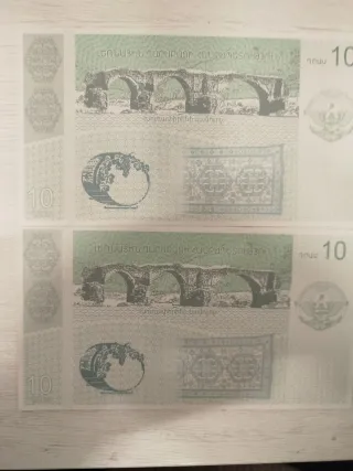 2 Banconote Nagorno Karabaj 10 Dram