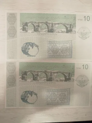 2 Banconote Nagorno Karabaj 10 Dram