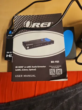 OREI BK-931 Extractor Audio eARC HDMI