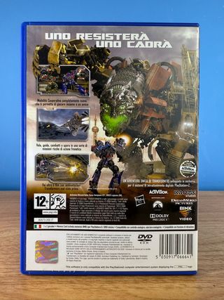 Transformers La Vendetta del Caduto PS2