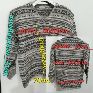 Maglione Stanley Davenport Vintage Anni '90 Taglia