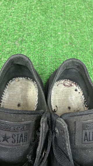 Converse All Star nere taglia 36