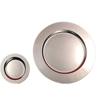 Juego 6 Bajoplatos y Paneras Inox CRC