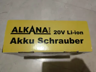 Atornillador a batería ALKANA 20V Li-ion
