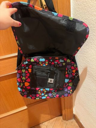Mochila Totto Corazones Multicolor