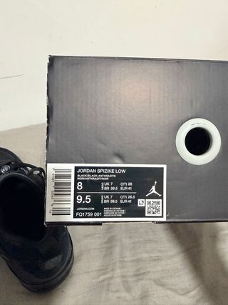 Zapatillas Jordan Negras