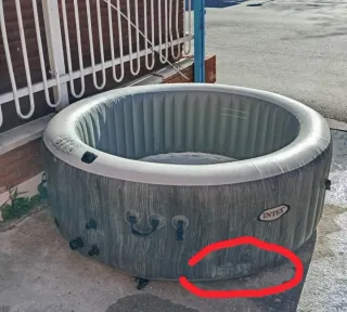 Intex SPA Hinchable 4 Personas Gris