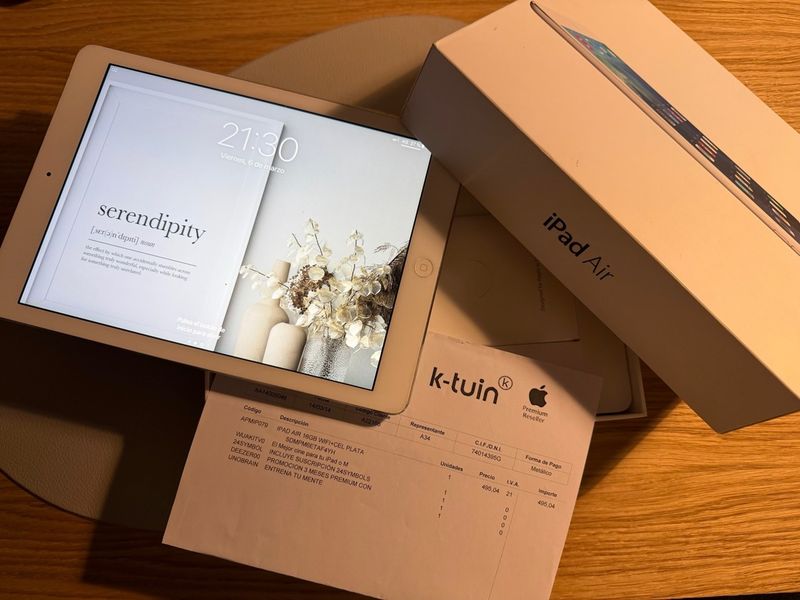iPad Air 16GB WiFi+Celular Plata