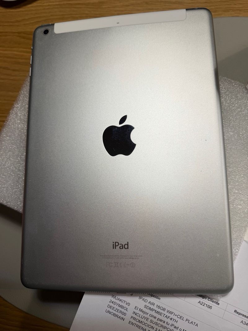 iPad Air 16GB WiFi+Celular Plata afbeelding 5