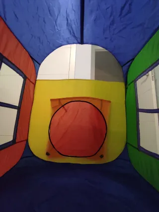 Casita de juegos plegable para niños