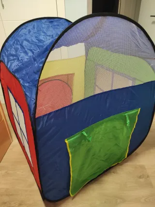 Casita de juegos plegable para niños