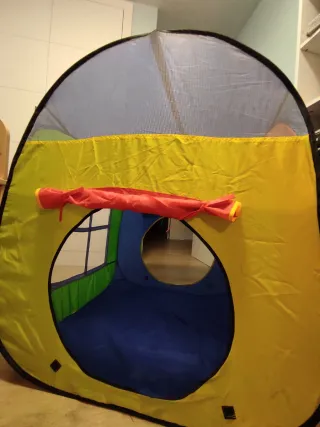Casita de juegos plegable para niños