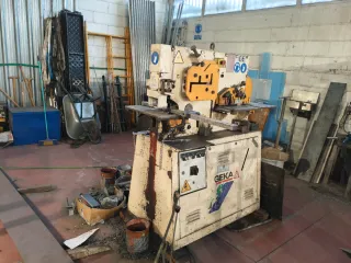 Lote Maquinas Cerrajería, Geka, Torsionadora, MIG