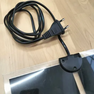 Manta calefactora para reptiles nueva.