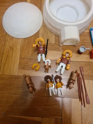 Playmobil 3465 Iglú y Esquimales