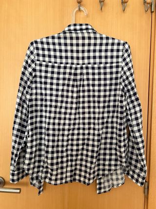 Camisa cuadros Stradivarius