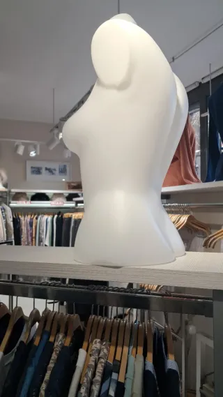 Maniquí Torso Mujer Blanco