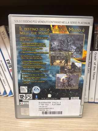 Il Signore degli Anelli Le Due Torri PS2 Platinum