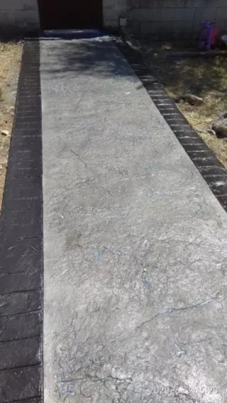 Hormigón impreso para exteriores