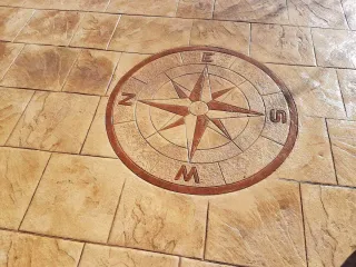 Hormigón impreso para exteriores