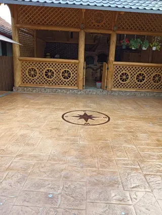 Hormigón impreso para exteriores