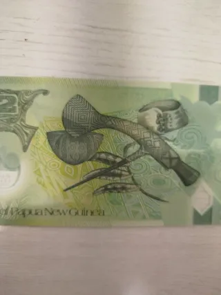 Billete 2 Papúa Nueva Guinea