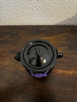 Caldero Triple Diosa Morado