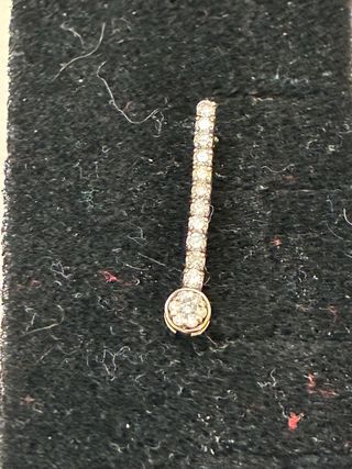 Colgante Diamantes Naturales 0.60 CT