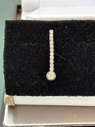 Colgante Diamantes Naturales 0.60 CT