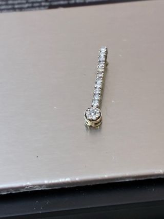 Colgante Diamantes Naturales 0.60 CT