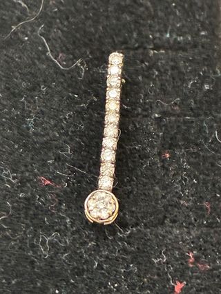 Colgante Diamantes Naturales 0.60 CT