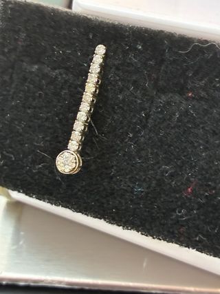 Colgante Diamantes Naturales 0.60 CT