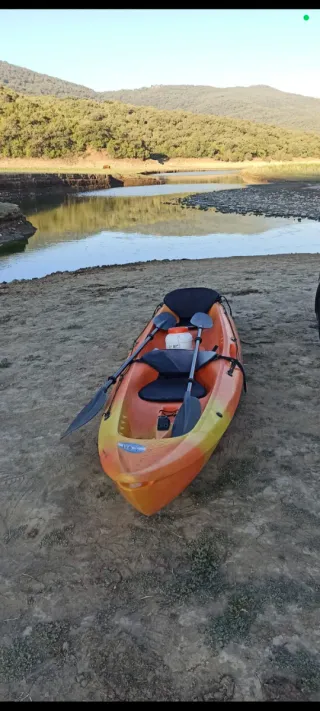 Kayak Percepcion Gemini Naranja/Amarillo Doble