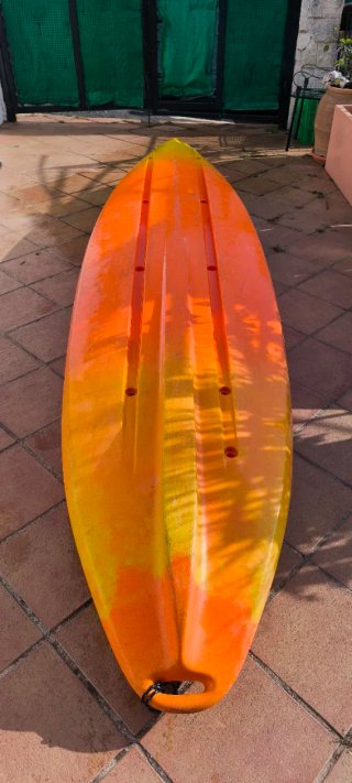 Kayak Percepcion Gemini Naranja/Amarillo Doble